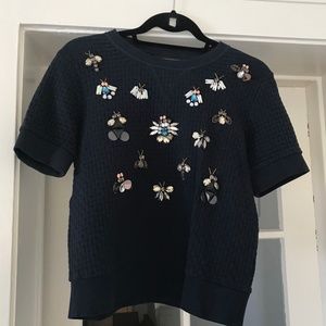 Banana Republic Jeweled Top